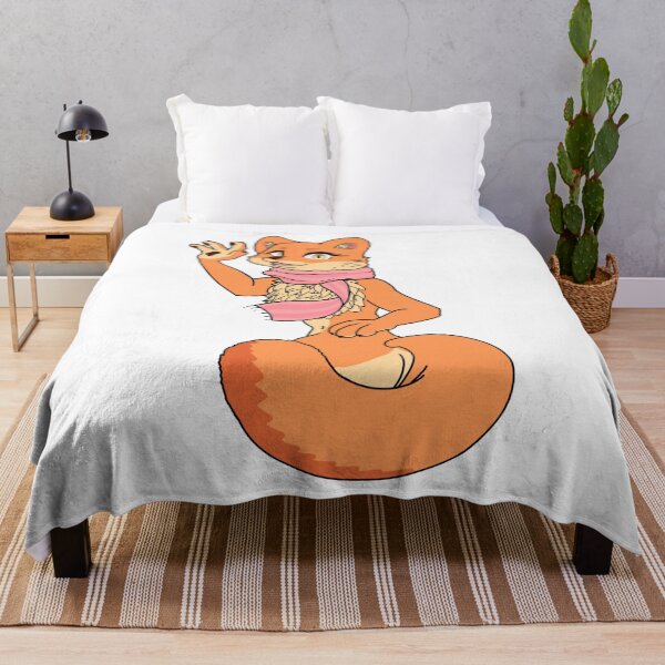 Item preview, Fox waves in greetings designed and sold by Infer-X.