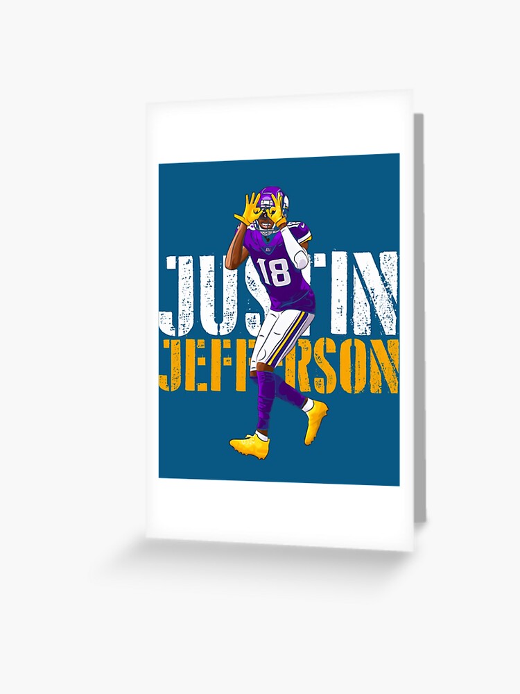 Justin Jefferson Jersey  Kids T-Shirt for Sale by LOSTandLO