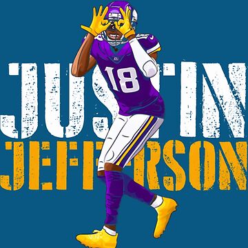 Justin Jefferson Jersey  Kids T-Shirt for Sale by LOSTandLO