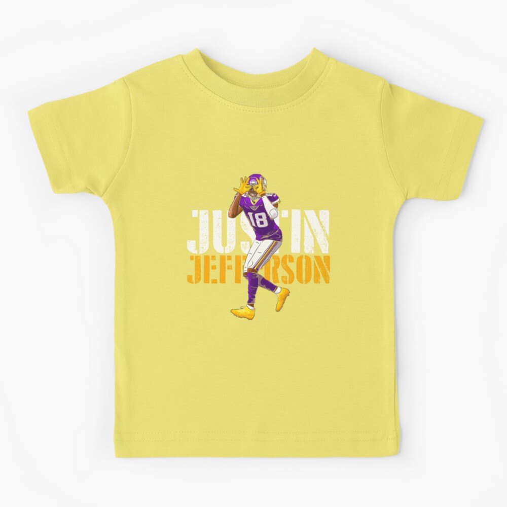 Justin Jefferson Jersey  Kids T-Shirt for Sale by LOSTandLO