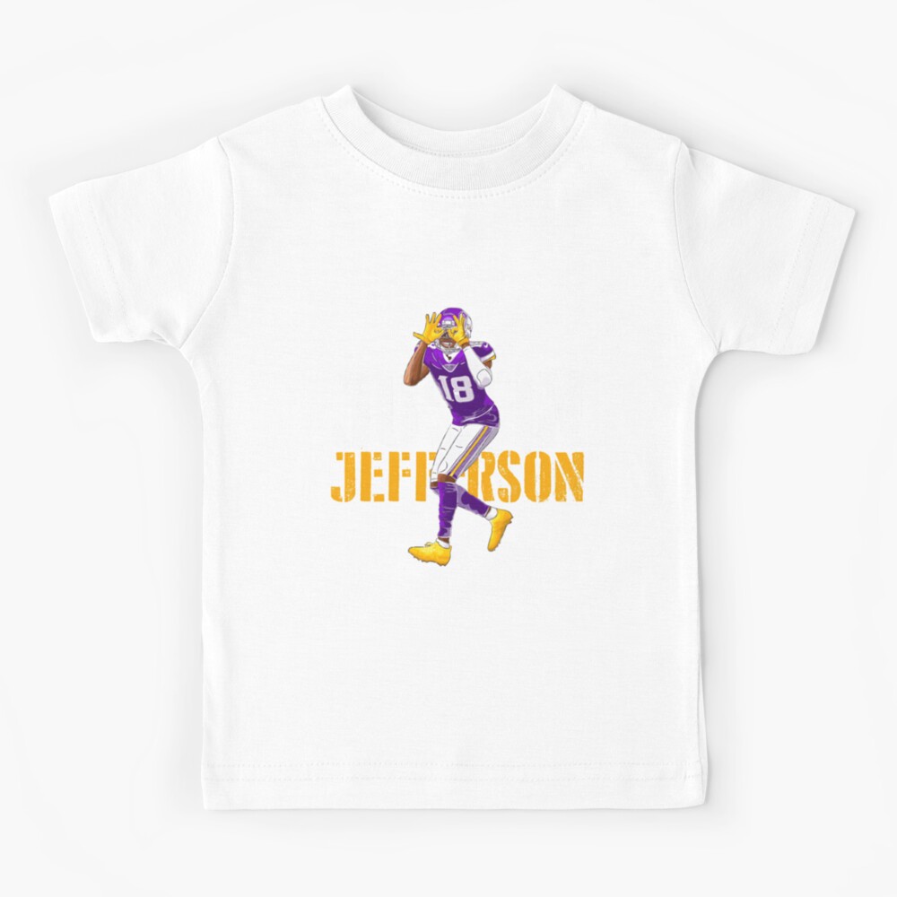 Shirts & Tops, Nwt Toddlerkids Minnesota Vikings Justin Jefferson Jersey