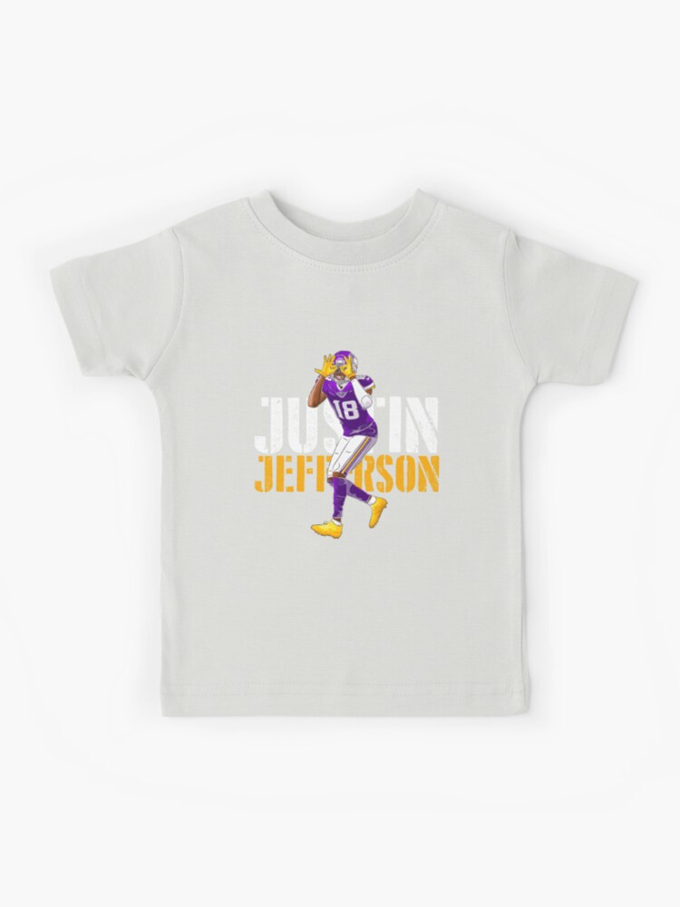 Justin Jefferson Jersey  Kids T-Shirt for Sale by LOSTandLO