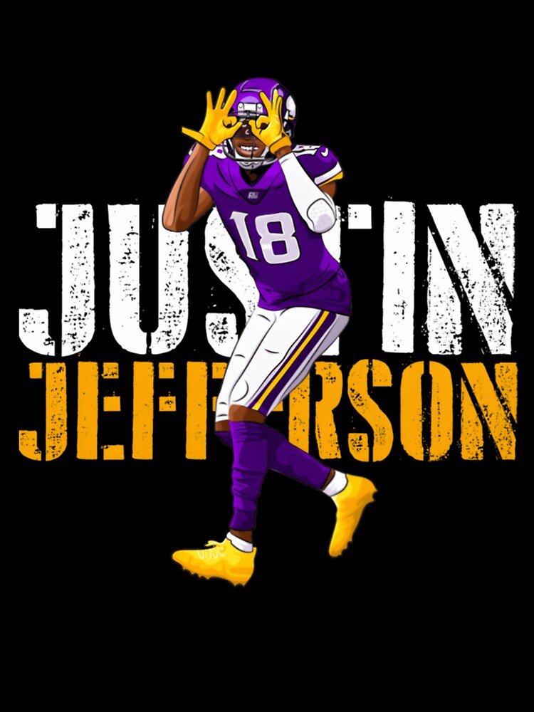 Justin Jefferson Justin Jeffersonnn  Kids T-Shirt for Sale by LOSTandLO