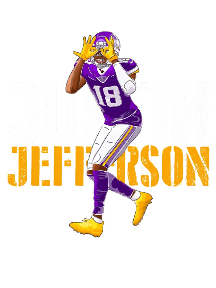 JUSTIN JEFFERSON  Kids T-Shirt for Sale by LOSTandLO