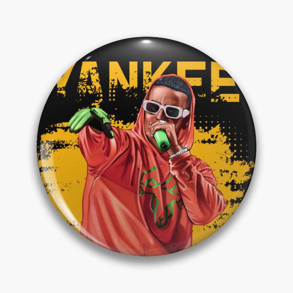 Item preview, Daddy Yankee Yellow Grunge Design designed and sold by OmoYolo.