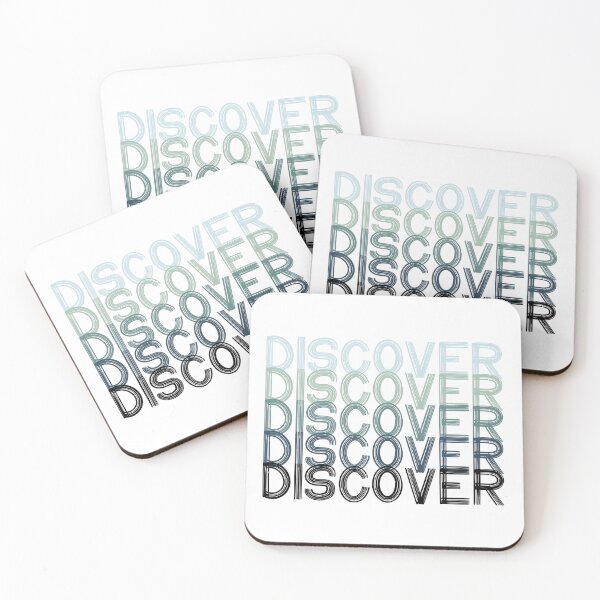 Item preview, Discover - Gradation - Cool Tones - Stacked Alphabet designed and sold by GWTF-Designs.