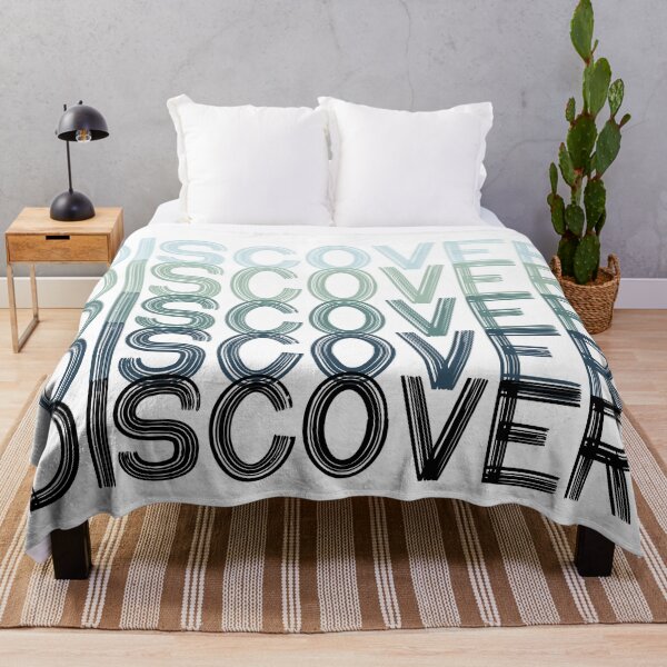 Item preview, Discover - Gradation - Cool Tones - Stacked Alphabet designed and sold by GWTF-Designs.