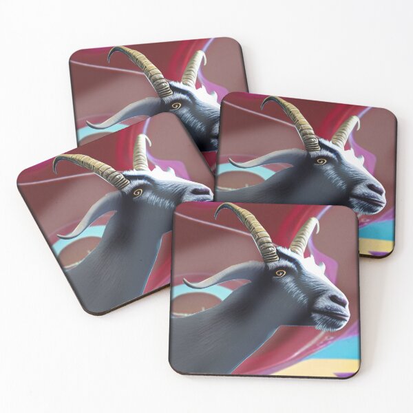 Item preview, Goat Overlook designed and sold by InkDropFalls.