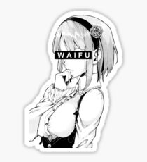 Waifu Shidare Hotaru - Anime Sticker