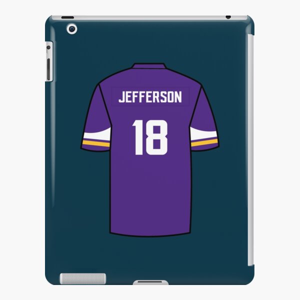 Justin Jefferson Jersey  iPad Case & Skin for Sale by LOSTandLO