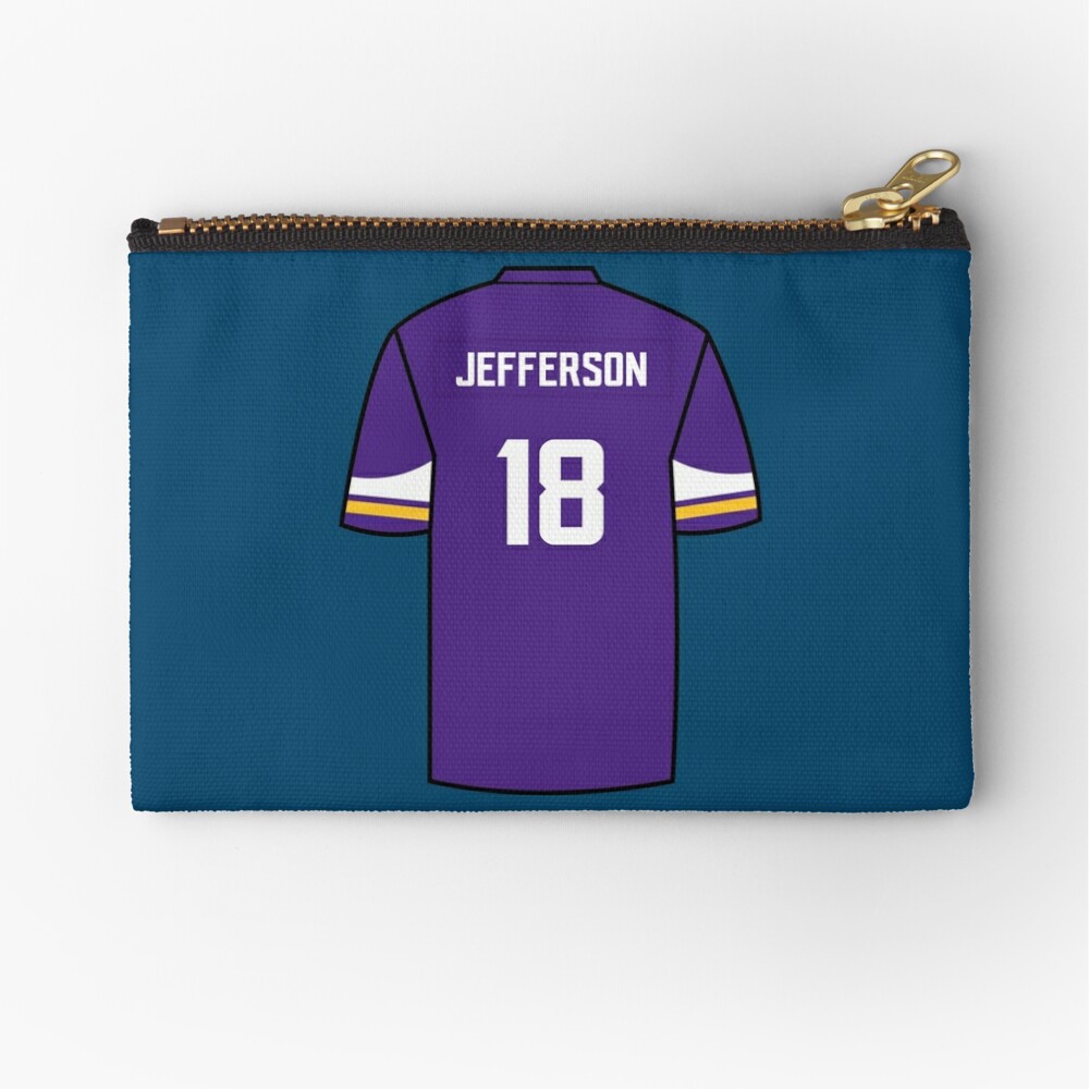 888digitalarts Justin Jefferson Kids Shirt Justin Jefferson Youth Vector Tee Justin Air Jefferson Griddy Minnesota Football MVP Player Football Kids Gift