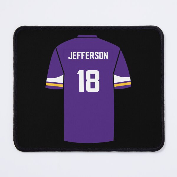 Justin Jefferson Jersey  Poster for Sale by LOSTandLO