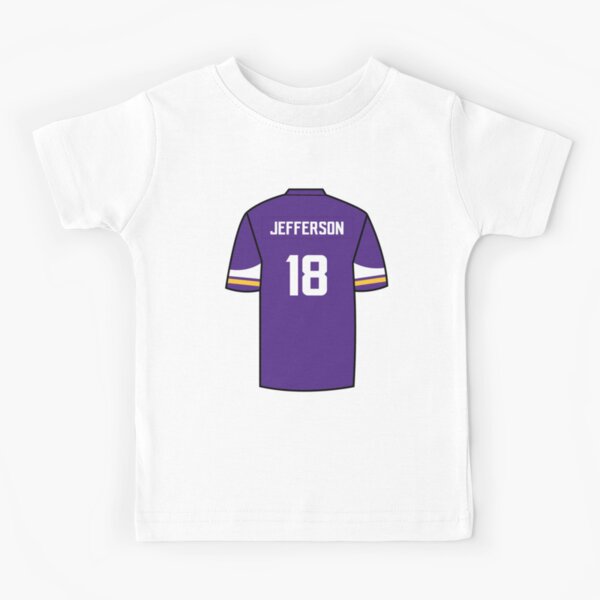 JUSTIN JEFFERSON  Kids T-Shirt for Sale by LOSTandLO