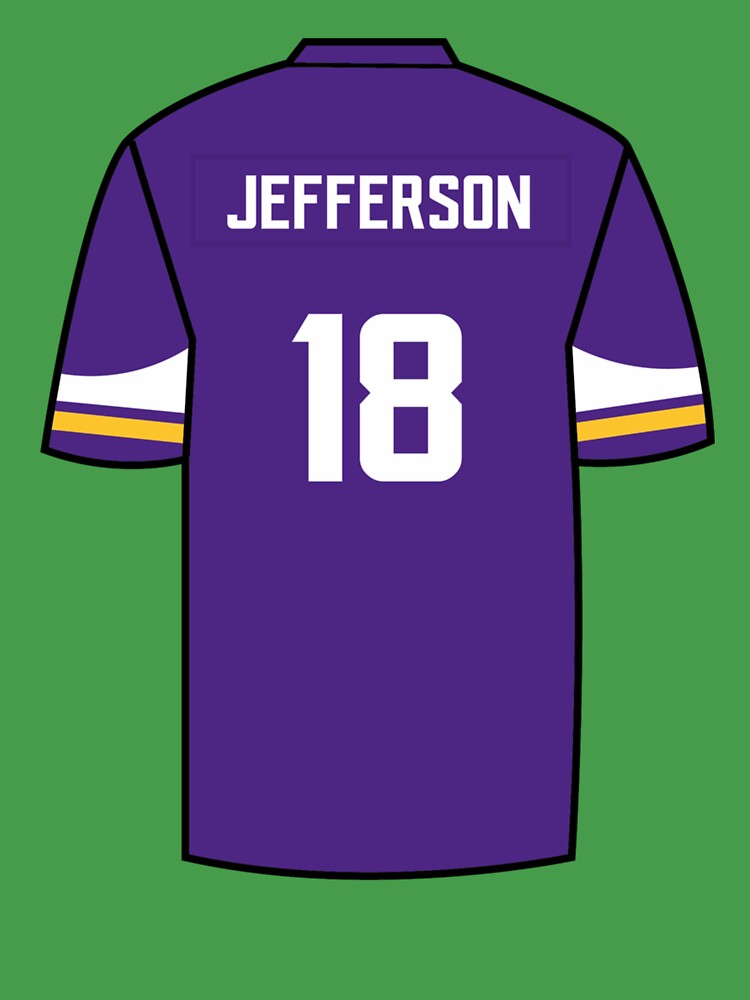 Justin Jefferson Youth Jersey Kids T-Shirt for Sale by Jalib