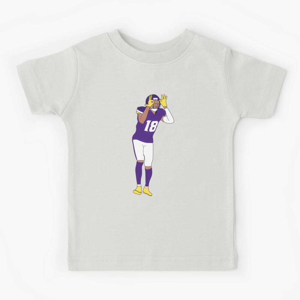 Minnesota Vikings Official NFL Kids Youth Girls Size Jersey-Style Athletic  Shirt