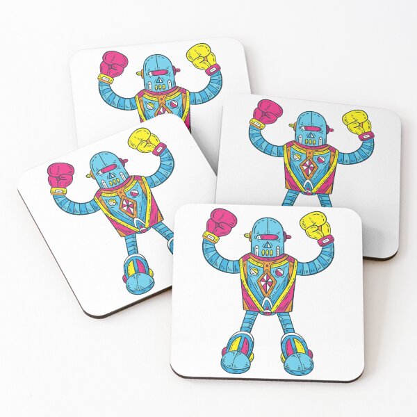 Item preview, Retro Boxer Robot designed and sold by serapika.