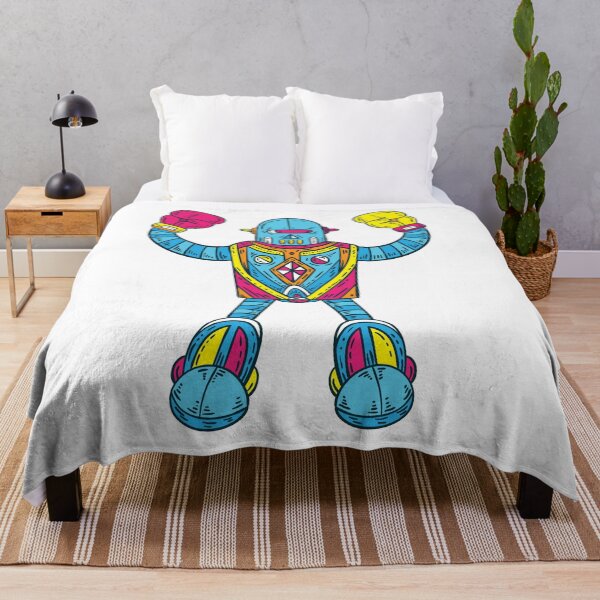 Item preview, Retro Boxer Robot designed and sold by serapika.