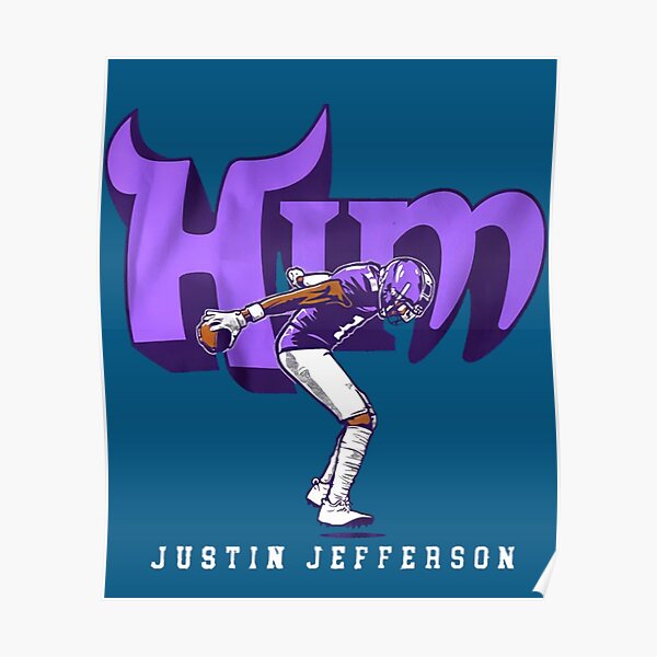 Justin Jefferson Jersey  Kids T-Shirt for Sale by LOSTandLO