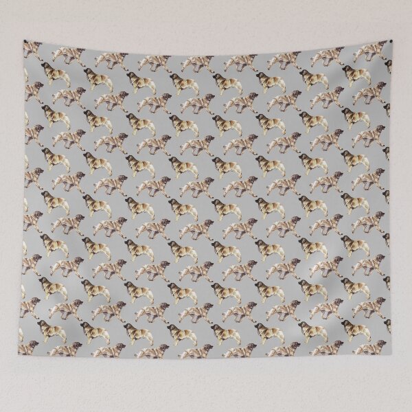 Item preview, Leonberger Repeat Pattern designed and sold by Amber Westwood.