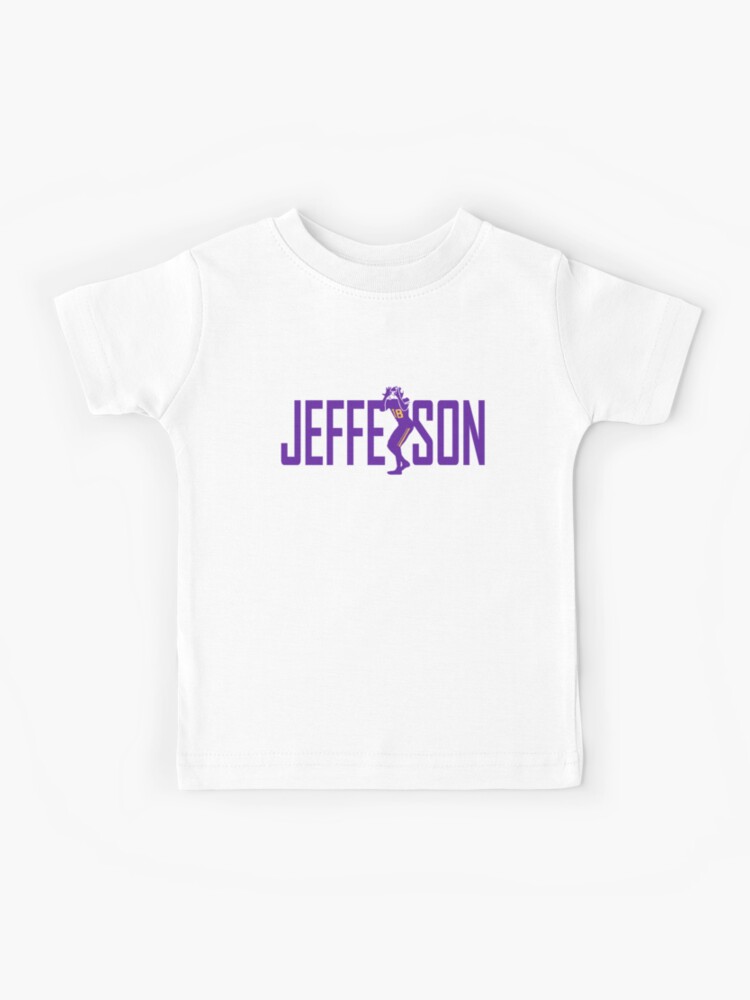 Justin Jefferson Youth Jersey Kids T-Shirt for Sale by Jalib