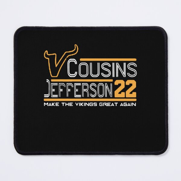 Item preview, Kirk Cousins Justin Jefferson 2022  designed and sold by LOSTandLO.