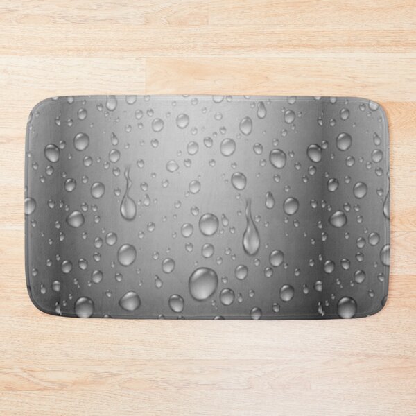 Item preview, Cool grey waterdrops seamless pattern designed and sold by BEAUTY ⭐⭐⭐⭐⭐.