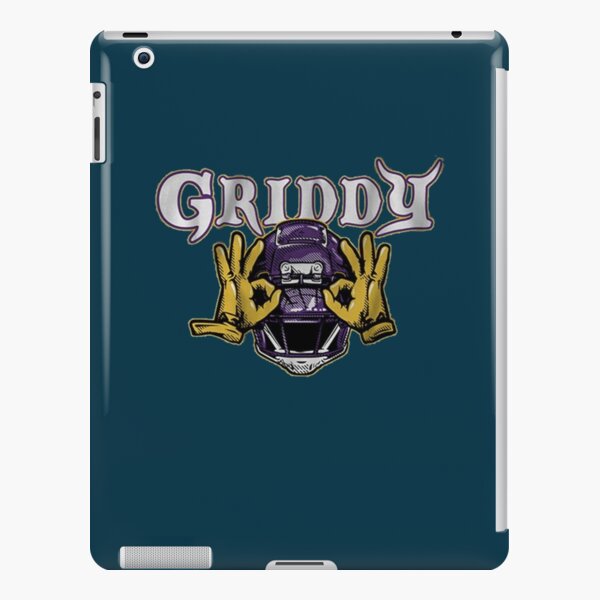 Justin Jefferson Griddy Dance Print - Purple Background iPad Case