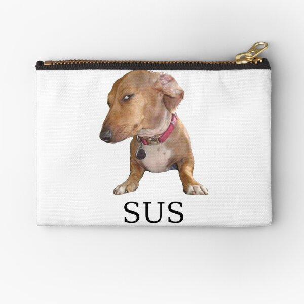 Sus dog meme Sticker for Sale by TheBigSadShop