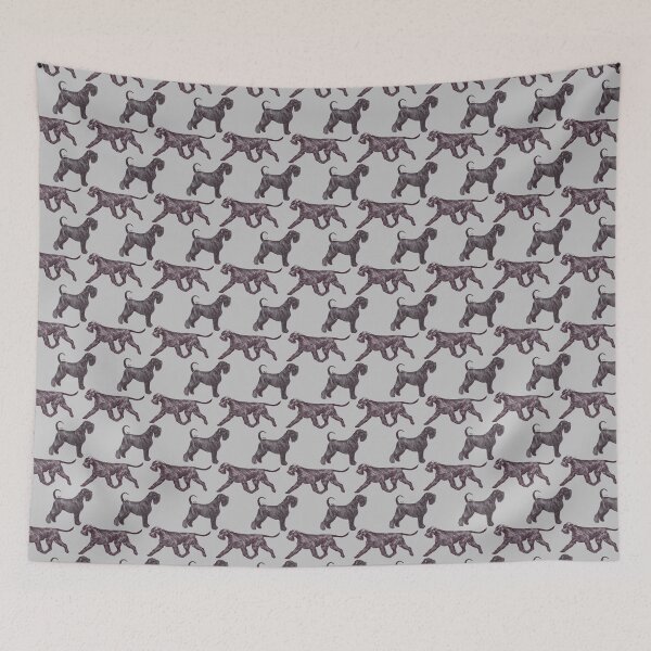 Item preview, Giant Schnauzer Repeat Pattern designed and sold by Amber Westwood.