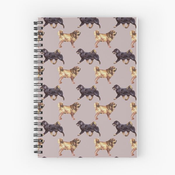 Item preview, Tibetan Mastiff Repeat Pattern designed and sold by Amber Westwood.