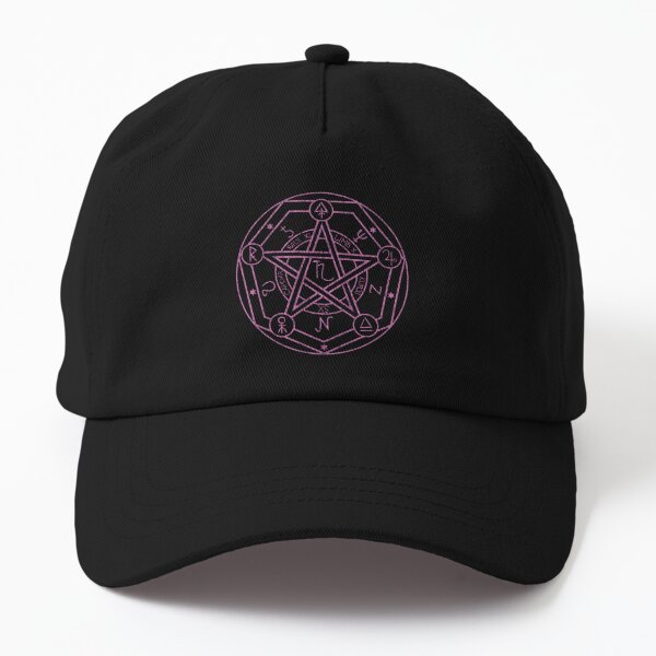 Psychedelic Occult Aesthetic Motte Pastel Goth' Baseball Cap