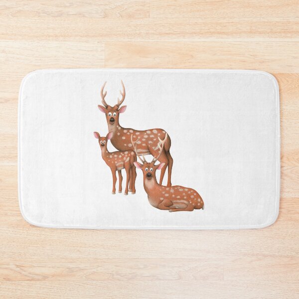 Item preview, axis deer family designed and sold by Corinna Arauner.