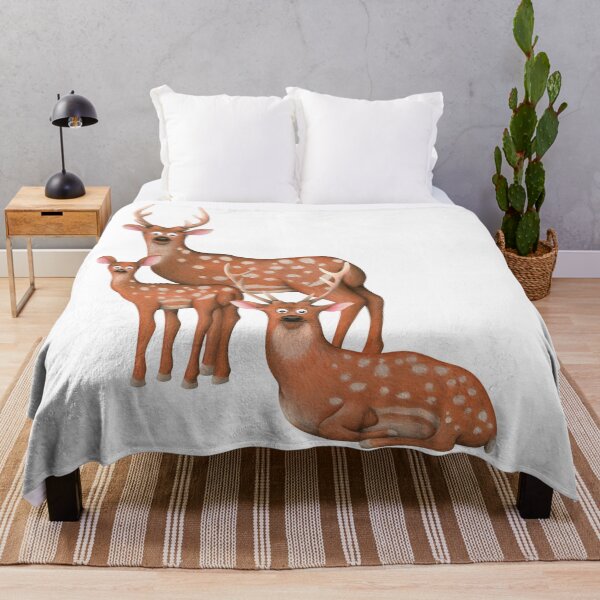 Item preview, axis deer family designed and sold by Corinna Arauner.