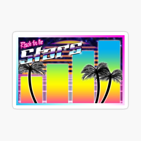 Reach for the Stars 2017 Sticker