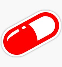 Red Pill Sticker