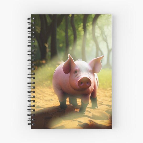 Item preview, Piggy In woods designed and sold by InkDropFalls.
