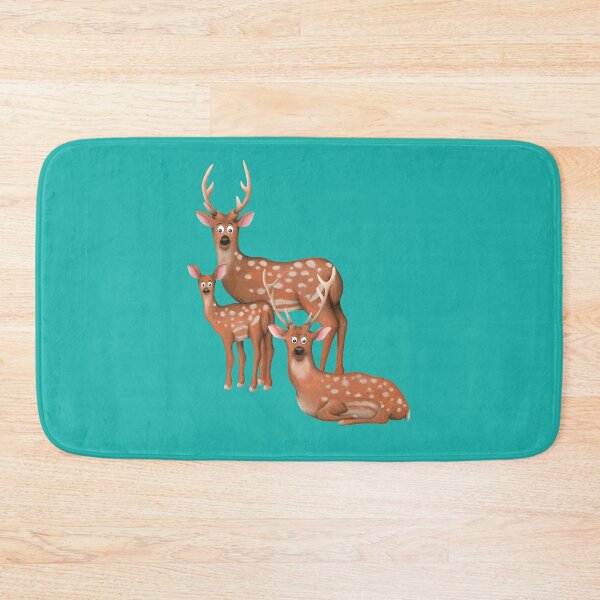 Item preview, axis deer family designed and sold by Corinna Arauner.
