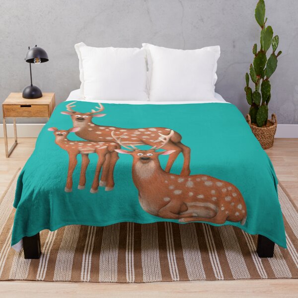 Item preview, axis deer family designed and sold by Corinna Arauner.
