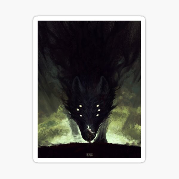 The beast Sticker