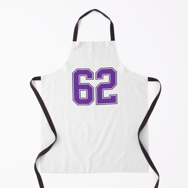 Item preview, Purple Number 62 lucky sports jersey sixty two designed and sold by HeavyStyle.