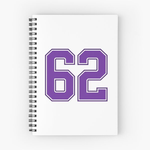 Item preview, Purple Number 62 lucky sports jersey sixty two designed and sold by HeavyStyle.