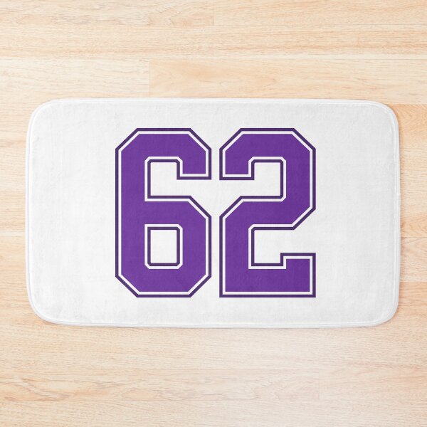Item preview, Purple Number 62 lucky sports jersey sixty two designed and sold by HeavyStyle.