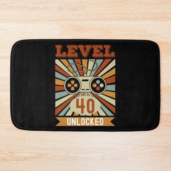 Item preview, Level 40 Unlocked Funny 40th Birthday designed and sold by Karry-Pat.