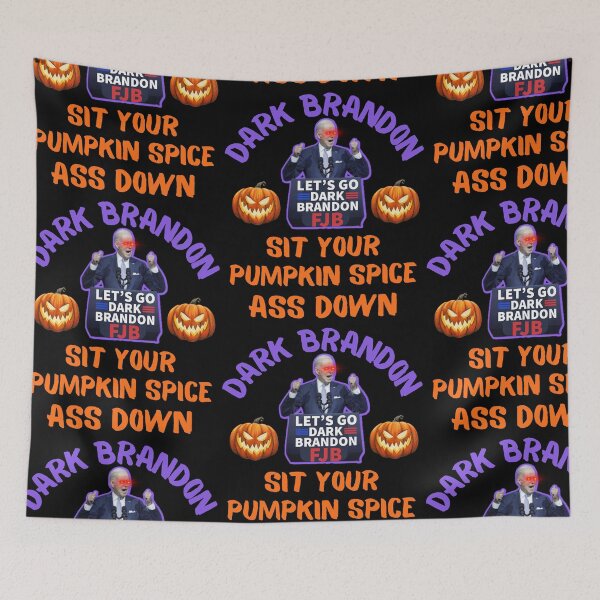 Item preview, Sit Your Pumpkin Spice Ass Down Dark Brandon designed and sold by WoodburyLake.