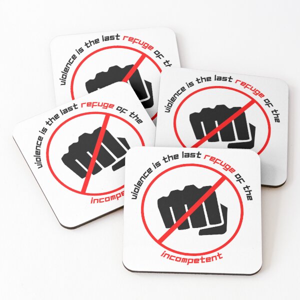 Item preview, Violence Is The Refuge Of The Incompetent - 2nd of October designed and sold by PVSKI.