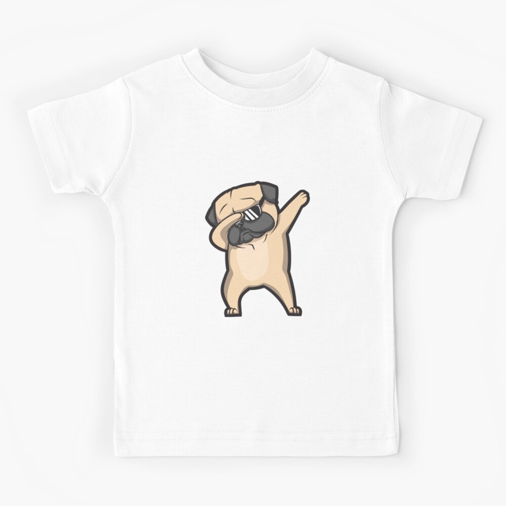 dabbing pug t shirt