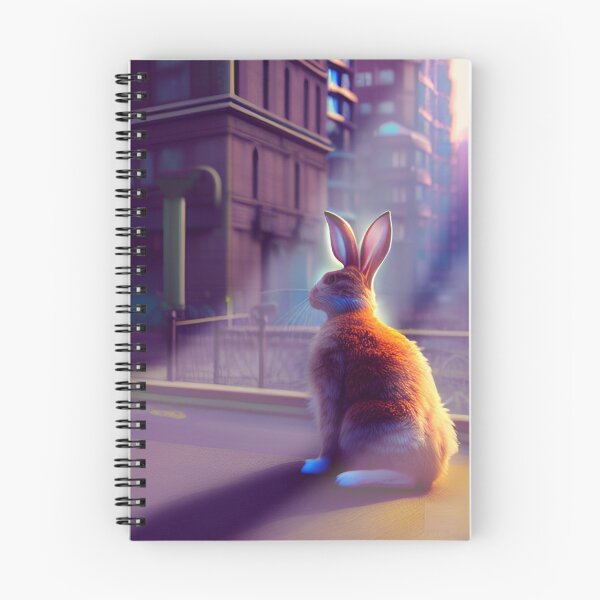 Item preview, Rabbit In The City designed and sold by InkDropFalls.