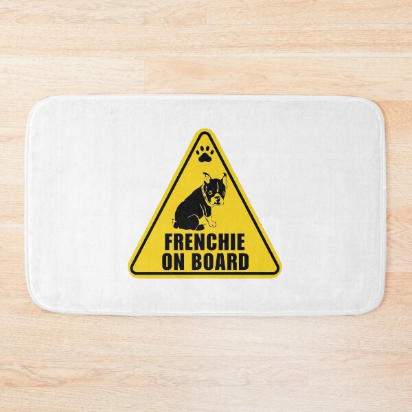 Item preview, Caution Frenchie on Board  designed and sold by Majesticoo.
