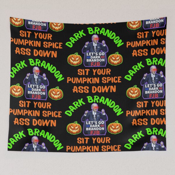 Item preview, Sit Your Pumpkin Spice Ass Down Dark Brandon designed and sold by WoodburyLake.