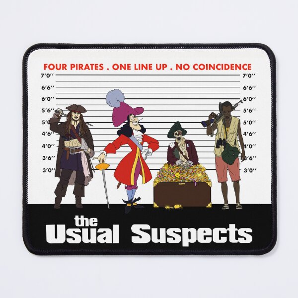 Item preview, Suspects pirate  designed and sold by SickNoteLondon.